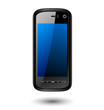 Mobile phone editable vector illustration Mobile phone editable vector illustration