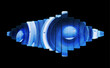Spectre audio fond noir