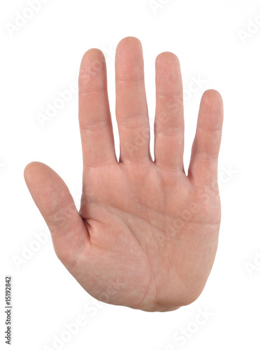 Foto: hand handinnenfläche stop hand handinnenfläche stop