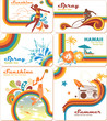 Summer Holiday Backgrounds Set A