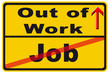 out of work