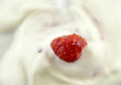 Strawberry with cream