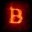 Fire letter B