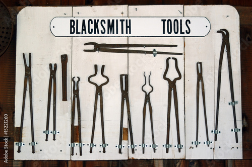 Photo: Blacksmith tools Blacksmith tools