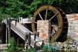 An old water wheel