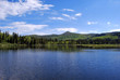 A beautiful mountain lake
