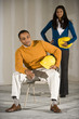 Man and woman in office space ready for buildout