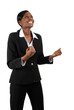 Business woman celebrating success Business woman celebrating success