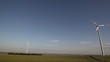 wind mills - steady car view wind mills - steady car view