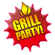 Grillparty! Button