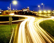Car light trails
