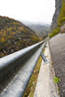 Photo: route montagne glissière de sécurité risque de chute à moto route montagne glissière de sécurité risque de chute à moto