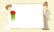just married postcard just married postcard