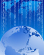Vektor: digitale Welt digitale Welt