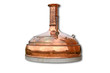 Freigestellter Braukessel / Kupferkessel / boiler