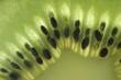 Closeup of a kiwi - abstract