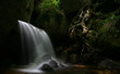 versteckter Wasserfall