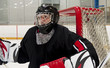 Photo: Ice hocley goalie Ice hocley goalie