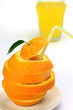 orange and orange juice