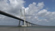 Time lapse of large bridge Time lapse of large bridge