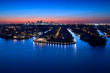 Aerial view of Fort Lauderdale, Florida skyline