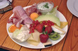 gedeckter tisch