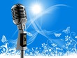 Illustration: microphone microphone