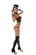Sexy woman with gun Sexy woman with gun