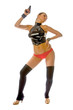 Sexy woman with gun Sexy woman with gun