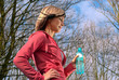 Foto: Sportswoman Drinking Water Sportswoman Drinking Water
