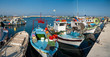 harbor with fishing boats
