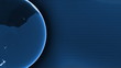 3D background for news scroll. Seamless loop.