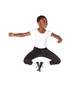Young African ballet boy