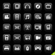 Icon set 3 | Multimedia full pack | Moon series