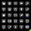 Vektor: Icon set 2 | Office full pack | Moon series Icon set 2 | Office full pack | Moon series