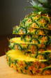 pineapple sliced