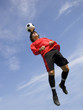 Photo: Soccer Football Player making Header Soccer Football Player making Header
