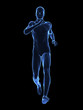 Running x ray man Running x ray man