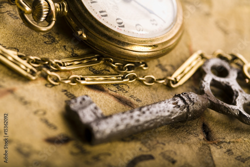 Paper & Old watch