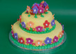 Spring Flower Cake Spring Flower Cake