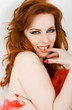 Redhead coquette