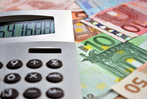 Photo: calculator money calculator money