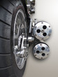 Auspuff - Motorrad - Illustration