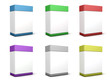 Packaging vertical 3D couleurs