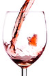 Red wine splash Red wine splash