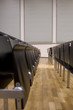 seats in a lecture hall