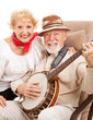 Senior Country Music Couple