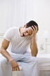 Photo: Attractive Man Yawning and Looking Sleepy Attractive Man Yawning and Looking Sleepy