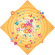 Bright Floral ornament