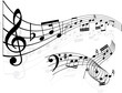 Abstract music designs